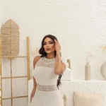 Creamy dress