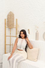 Skirt & top Set - Cream