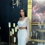 Elegant Top & Skirt Set in cream