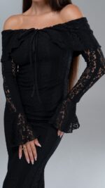 Dantel Long Dress - Image 2