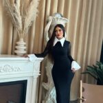 Dantel Black Dress