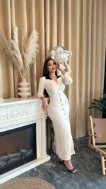 Classy Long Dress - Image 3