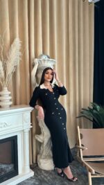Classy Long Dress - Image 3